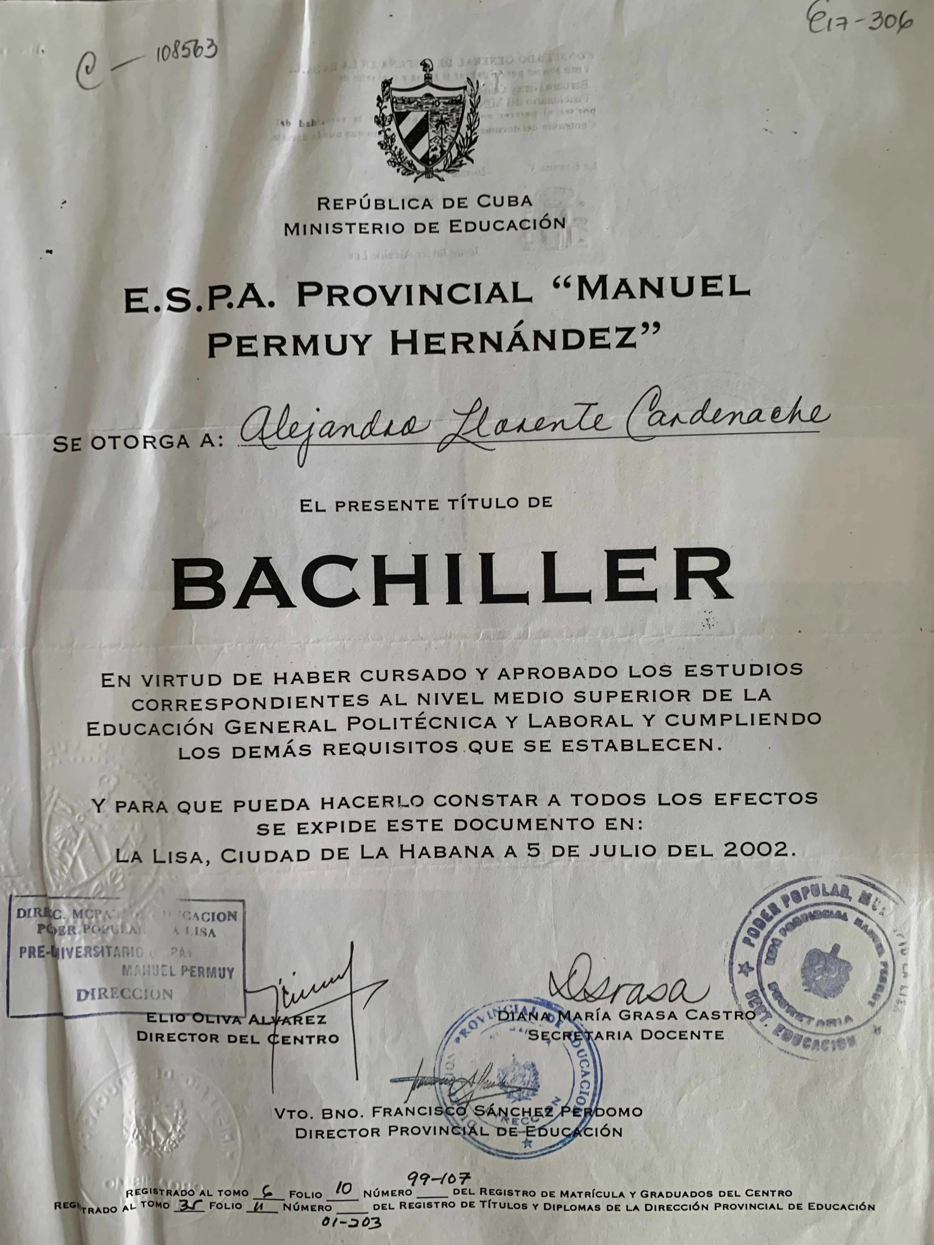 Imagen titulacion bachiller